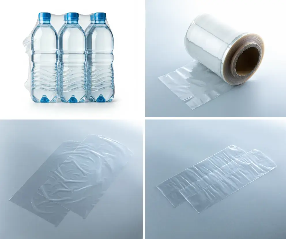 シュリンク包装された商品の画像